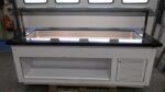 Saladette Saro SB-C-230-INF Cold, Koelbuffet, B230 x D88 x H135cm, Stekkerklaar.