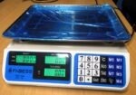 Digitale weegschaal met accu, 40 kg / 2 g,