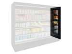 Apella zijpanelen set D103xH208cm - zwart - Afbeelding 2