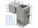 BG-Cooling Systems - Koelmotor monoblock BGM.M-EH6214U.EP5 tot 6,38m3 cel - Afbeelding 4
