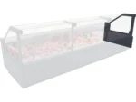 Rose zijpanelen links + rechts set - antraciet - Afbeelding 2